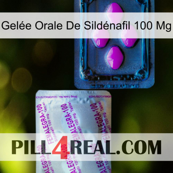 Gelée Orale De Sildénafil 100 Mg 37